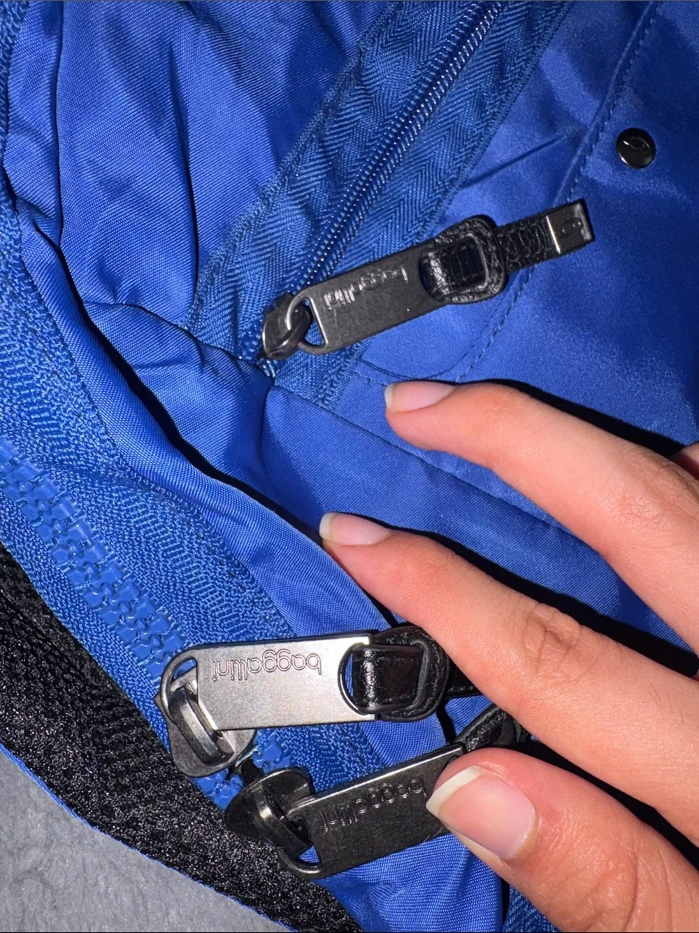 Baggallini Royal Blue Nylon Daypack Backpack (Read Description)